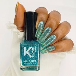 KINDED Topper Coat Glitter Textured Nail Polish- 9 ml-Sparkle Sky 43-28