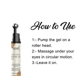 Newsio Set Of 4 Under Eye Gel With Vitamin E & Cucumber - 15 g Each image 3