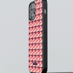 macmerise Geometric Printed iPhone 13 Pro Back Case Mobile Accessories-picture-5