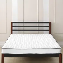 COIRFIT White Quilted Bonnell Spring Medium Firm Double Size Orthopedic Mattress-image-42