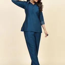 MINGORA Shirt Collar Top & Trousers Co-ords-picture-26