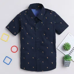 BAESD Boys Standard Opaque Printed Semiformal Shirt-image-22