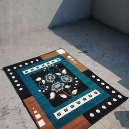 R CARPETS Printed Traditional Carpet-image-84