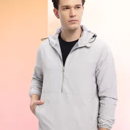 HRX by Hrithik Roshan Outdoor Half-Zippered Sporty Jacket-picture-3