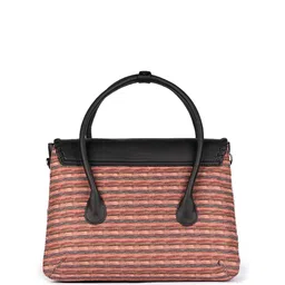 ZOUK Goan Waves Structured Jute Satchel Bag image 5