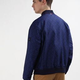Tommy Hilfiger Men  Solid Stand Collar Open Front Jacket image 4