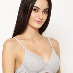 Floret Pack Of 2 Heavily Padded Non Wired Push Up Bra image 5