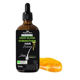 Nature Glow Herbal High Gloss Strengthen Hair Serum - 60 ml-42