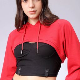 Freehand by The Indian Garage Co Women Hooded Pullover Sweatshirt-picture-33