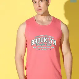 WOOSTRO 2-Pc Printed Odour-Free Cotton Innerwear Vests VWS26(BKLN PEACH)(HARD LGTGREEN)-image-67