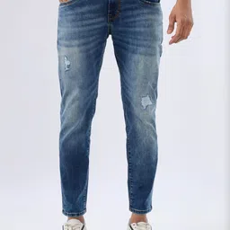 SPYKAR Men Cotton Slim Fit Jeans-picture-5