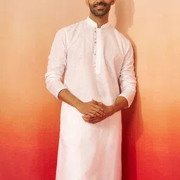VASTRAMAY Men Jacquard Kurta-picture-27