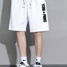 StyleCast x Revolte Men Typography Printed Regular Fit Shorts image 2