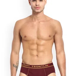 Rupa Frontline Pack Of 4 Assorted Basic Briefs Frontline-Expando-Plain-4 image 3