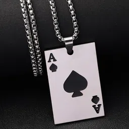 French Accent Men Silver-Plated Chain-13