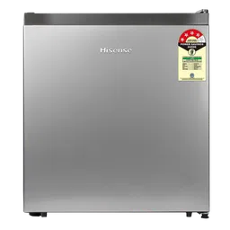 Hisense 46 Liters 4 Star Direct Cool Single Door Refrigerator with Reversible Door (RR46D4SSN, Silver)-image-9