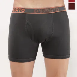 Sporto by Macho Pack Of 3 Mid-Rise Trunks-picture-31