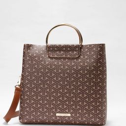 Forever Glam by Pantaloons Abstract Printed Structured Shoulder Bag-picture-24