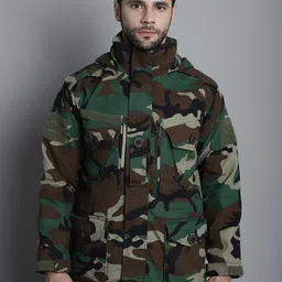 MOUNTMILLER Men Camouflage Tailored Jacket-0