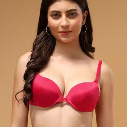 BRACHY Medium Coverage Underwired Lightly Padded Plunge All Day Comfort Bra image 2