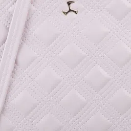 Mochi Textured Structured Handheld Bag With Quilted image 5