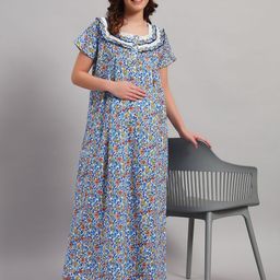 SEPHANI Printed Maxi Nightdress-image-42