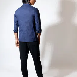 VIVEK KARUNAKARAN Men Open Front Jacket image 3