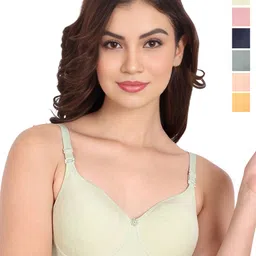 Liigne Pack Of 6 Full Coverage Lightly Padded Bra-picture-4