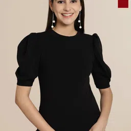 Tromko Puff Sleeve Top-image-88