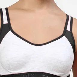 LILY Pack Of 4 Full Coverage Workout Bra image 5