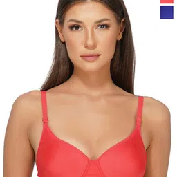 INGRID Women Pack Of 2 Full Coverage Lightly Padded Push-up Bra-7