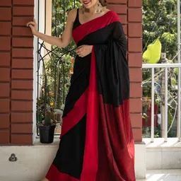 KALINI Solid Banarasi Saree-image-79