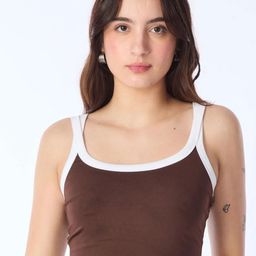 Moda Rapido Crepe Crop Top-image-81