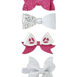 Aye Candy Girls Set of 4 Embellished Alligator Hair Clip-image-106