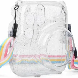 Stela Transparent Glitter Camera Protective Case Camera Bag-image-19