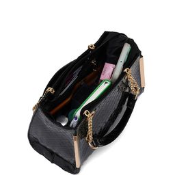 FABBHUE PU Half Moon Handheld Bag with Tasselled image 4
