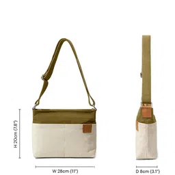 DailyObjects Pack Of 2 Structured Sling Bag with Quilted image 5