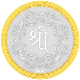 Shree Silver Coin 10 Grams S 999 10 g Silver Coin-image-52