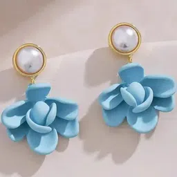 SZN Floral Drop Earrings-26