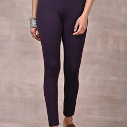 Lakshita Women Purple Leggings-image-95