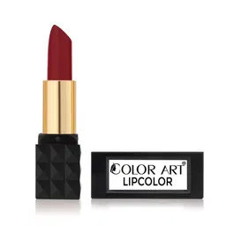 Color Art Glossy Matte Long-Lasting Lipstick - 4.5 g -C110 Blood Red-image-61