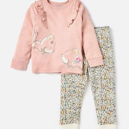 Juniors by Babyshop Girls Printed Pure Cotton Nightsuits-image-51