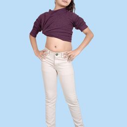 ADBUCKS Girls Highly Distressed Stretchable Jeans-image-40