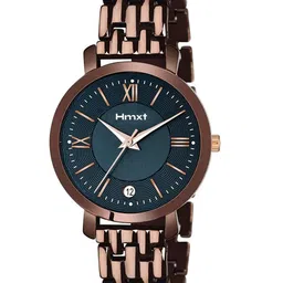 HMXT Women Dial & Stainless Steel Bracelet Style Straps Analogue Watch HMXT-27-image-80