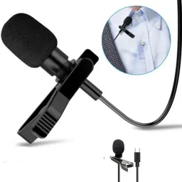 USB Type C Microphone Mic Audio Mini Clip on Condenser Microphone Mic Microphone-10