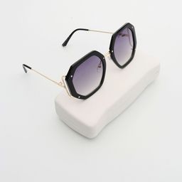 PELLE LUXUR Women Oversized Sunglasses with UV Protected Lens PL25GS113-image-59