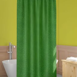 ArtzFolio Green Printed Waterproof Shower Curtain-67