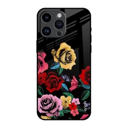 QRIOH Floral Printed iPhone 14 Pro Max Back Case Mobile Accessories-picture-21