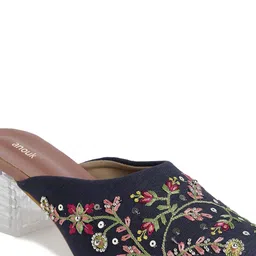 Anouk Embellished Ethnic Block Sandals image 3