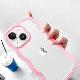 CASE CREATION Solid Printed iPhone 15 Bumper Case Mobile Accessories image 2